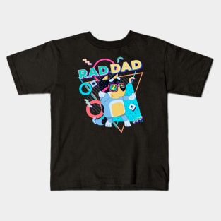 Bluey Rad Dad Kids T-Shirt